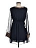Double Zero 100% Polyester Blue Cocktail Dress Size M - photo 2