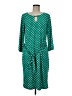 Assorted Brands 100% Polyester Polka Dots Green Casual Dress Size 6 - photo 1