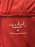 Isabel Solid Burgundy Casual Pants Size M - photo 7