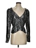 Rahi Silver Long Sleeve Top Size M - photo 1