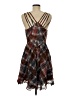 Maple Argyle Brown Casual Dress Size 8 - photo 2