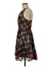 Maple Argyle Brown Casual Dress Size 8 - photo 5