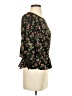 iris 100% Polyester Black 3/4 Sleeve Blouse Size S - photo 4