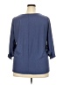 W5 Blue 3/4 Sleeve Top Size 2X - photo 2
