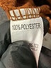 Unbranded 100% Polyester Brown Long Sleeve Blouse Size M - photo 5