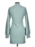 Shein Solid Teal Casual Dress Size L - photo 2