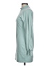 Shein Solid Teal Casual Dress Size L - photo 5