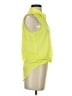 Express 100% Polyester Yellow Sleeveless Blouse Size XS - photo 4