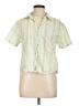 Unbranded Green Short Sleeve Blouse Size L (estimated) - photo 1