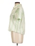 Unbranded Green Short Sleeve Blouse Size L (estimated) - photo 5