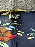 Emery Rose 100% Polyester Floral Black Short Sleeve Blouse Size 4X - photo 7