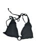 Unbranded Solid Black Swimsuit Top Size M (estimated) - photo 1