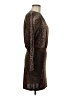 H&M Metallic Brown Cocktail Dress Size M - photo 4