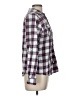 Merona Plaid Purple Long Sleeve Button-Down Shirt Size M - photo 4