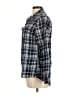 Northcrest 100% Cotton Plaid Blue Long Sleeve Button-Down Shirt Size M - photo 5