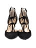 rsvp by TALBOTS 100% Leather Black Heels Size 8 1/2 - photo 2