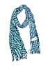 Old Navy 100% Polyester Animal Print Teal Blue Scarf One size - photo 1