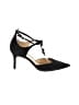 rsvp by TALBOTS 100% Leather Black Heels Size 8 1/2 - photo 1