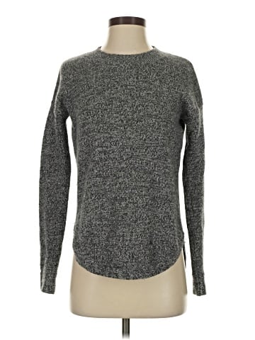 Aqua Cashmere Pullover Sweater (view 1)