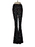 Celebrate Together Hearts Black Casual Pants Size M - photo 1