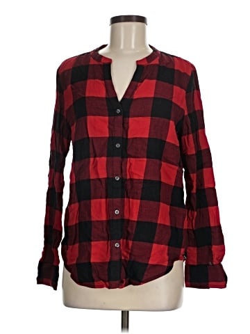 CALVIN KLEIN JEANS Long Sleeve Button-Down Shirt (view 1)