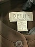 Petite Sophisticate 100% Polyester Brown Blazer Size 4 - photo 6