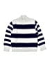 Crewcuts Outlet 100% Cotton Stripes White Turtleneck Sweater Size 6 - 7 - photo 1