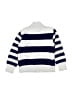 Crewcuts Outlet 100% Cotton Stripes White Turtleneck Sweater Size 6 - 7 - photo 2