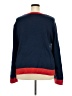 Forever 21 Plus 100% Acrylic Graphic Blue Pullover Sweater Size 3X - photo 2