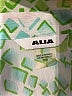 Alala 100% Polyester Color Block Orange Short Sleeve Blouse Size 18 - photo 7