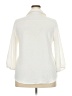 Papermoon 100% Polyester Ivory White 3/4 Sleeve Blouse Size 2X - photo 2