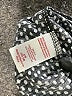 Faded Glory 100% Polyester Polka Dots Black 3/4 Sleeve Blouse Size L - photo 8