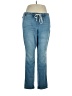 Torrid Color Block Blue Jeans Size 1X Plus (1) - photo 1