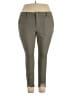 YMI Solid Green Casual Pants Size 20 - photo 1