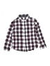 Gymboree 100% Cotton Plaid Red Long Sleeve Button-Down Shirt Size 7 - photo 1
