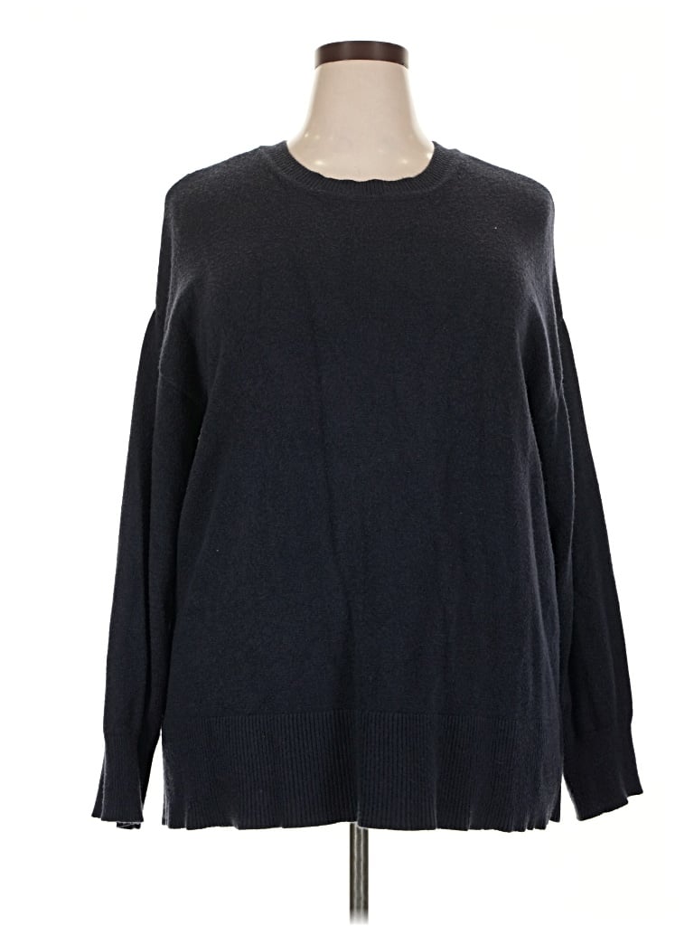 Pre-owned Free Assembly Pullover Sweater In Black