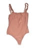 Blue Blush Tan Bodysuit Size L - photo 1