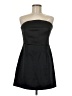 H&M 100% Polyester Solid Black Cocktail Dress Size M - photo 1