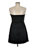 H&M 100% Polyester Solid Black Cocktail Dress Size M - photo 2