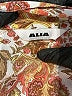 Alala 100% Polyester Paisley Pink Short Sleeve Blouse Size 18 - photo 7