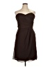 Bill Levkoff 100% Polyester Brown Cocktail Dress Size 16 - photo 1