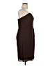 Bill Levkoff 100% Polyester Brown Cocktail Dress Size 16 - photo 4