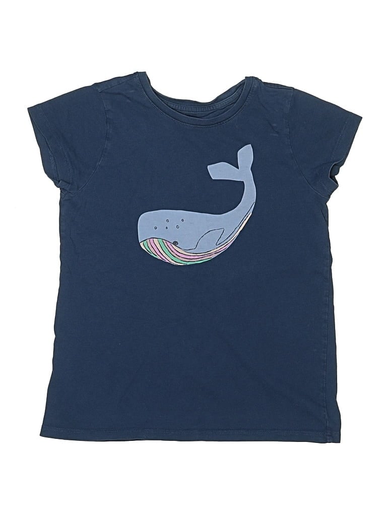 Pre-owned Tea Kids' Short Sleeve T-shirt In Blue