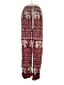 Unbranded 100% Rayon Print Burgundy Casual Pants Size XS - photo 1