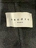 Sandro Gray Wool Coat Size EU (FR) 38 / US 6 - photo 6
