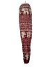 Unbranded 100% Rayon Print Burgundy Casual Pants Size XS - photo 5