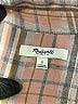Madewell 100% Cotton Tweed Tan Long Sleeve Button-Down Shirt Size S - photo 7