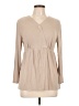 Assorted Brands Tan Long Sleeve Blouse Size L - photo 1