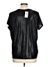 Torrid Metallic Black Short Sleeve Blouse Size Lg Plus (0) - photo 2
