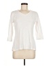 Bay Studio Ivory 3/4 Sleeve T-Shirt Size M - photo 1